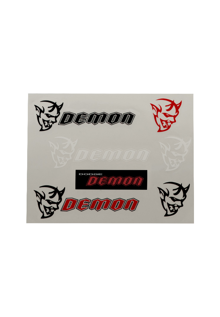 Demon Sticker Pack (5 Sheets per Package)