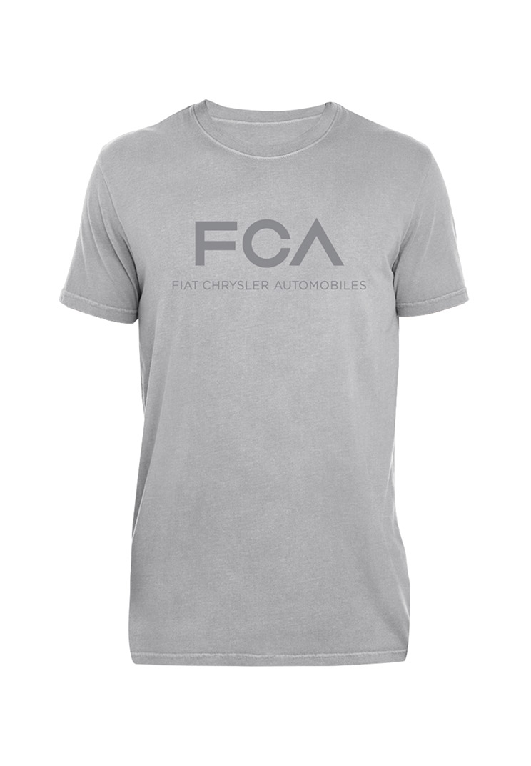 FCA Men's Grey T-shirt